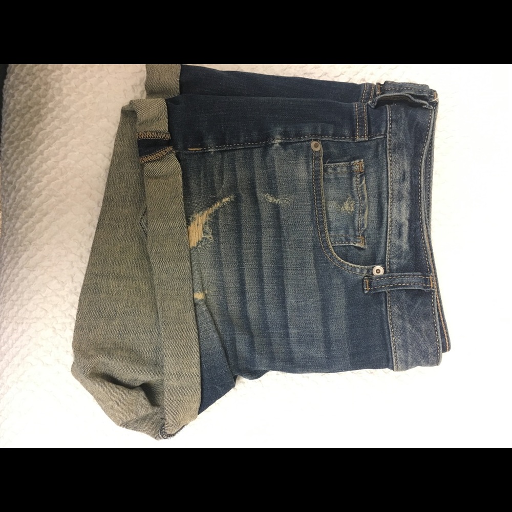 Express jean shorts. NEVER WORN!